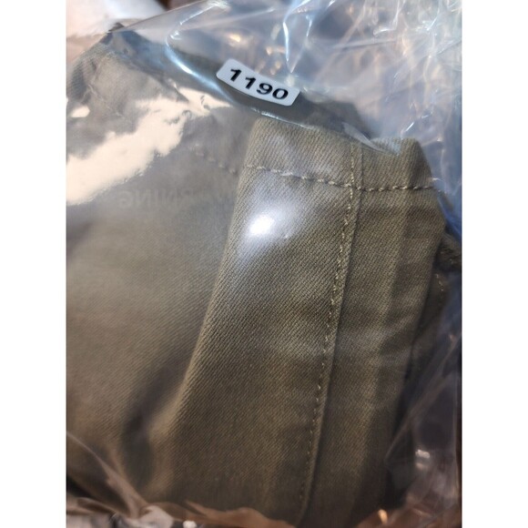 Social Standards Pants Womens Sz 2 Army Green Logan Utility Zipper Ankle - Picture 12 of 12